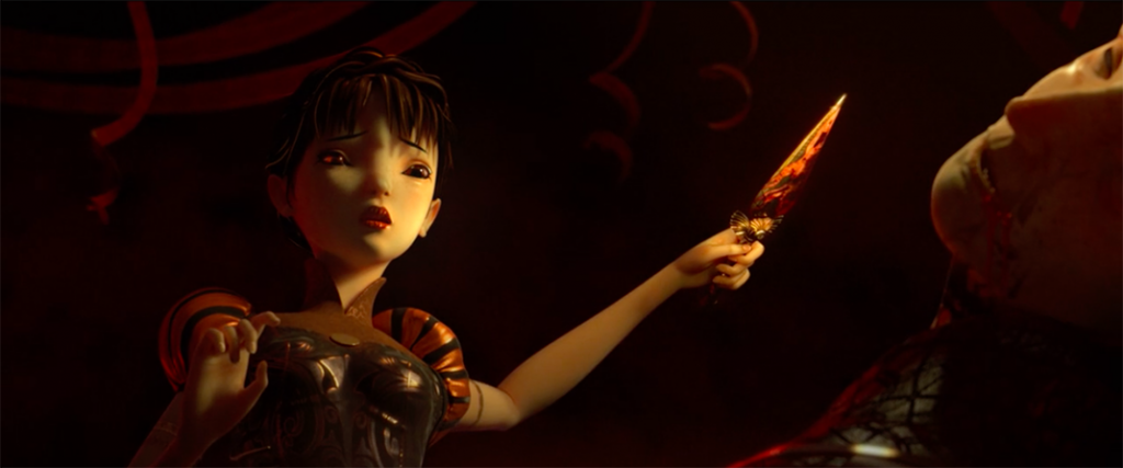 screenshot du film d'animation Les Liens de Sang