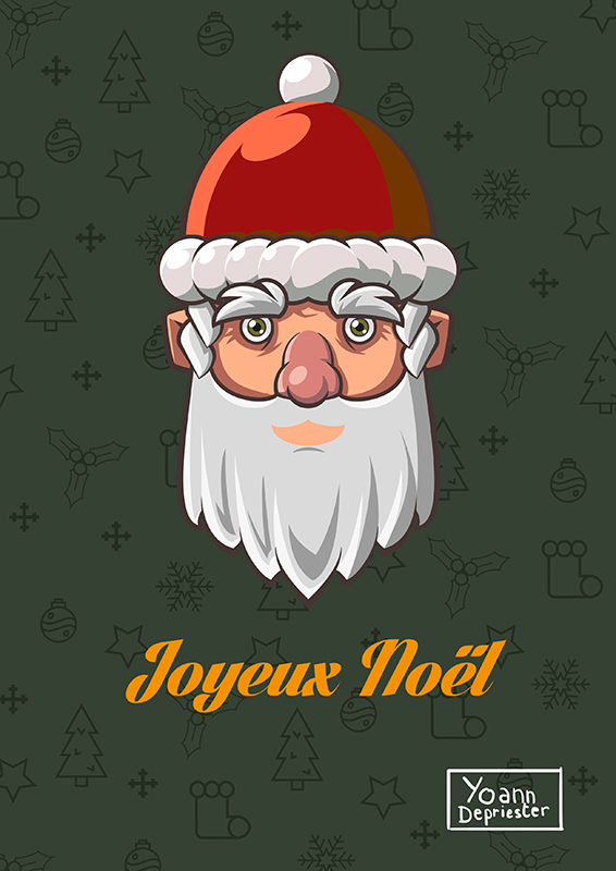 Christmas Card - Santa Klaus